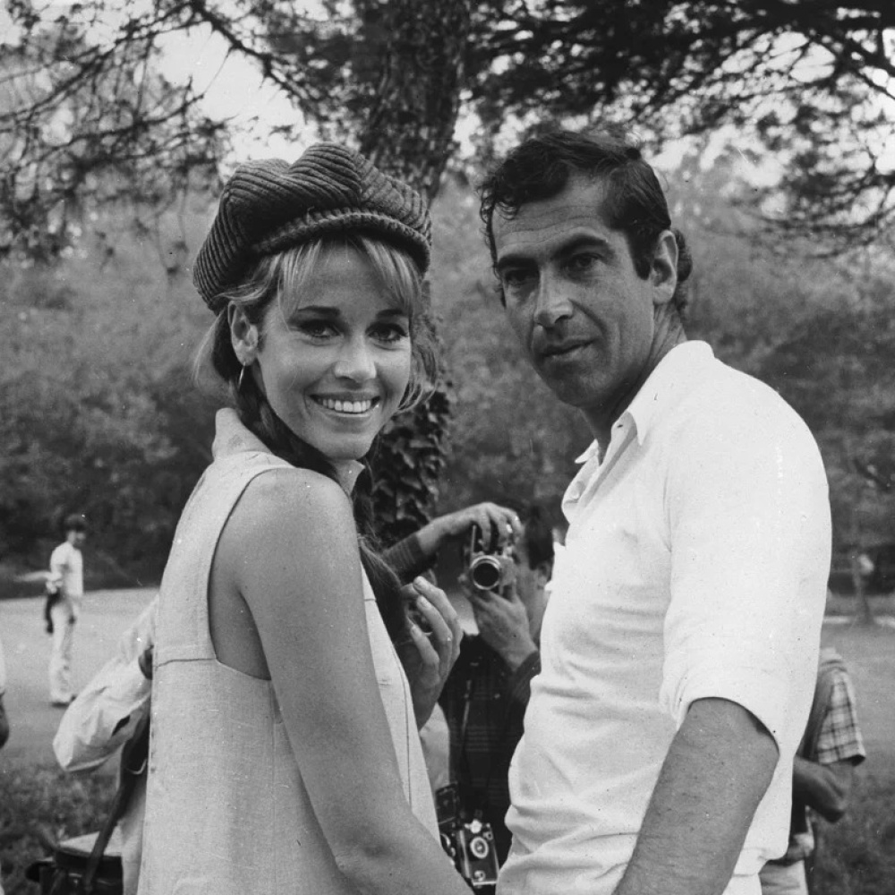 جين فوندا Jane Fonda وروجر فاديم Roger Vadim