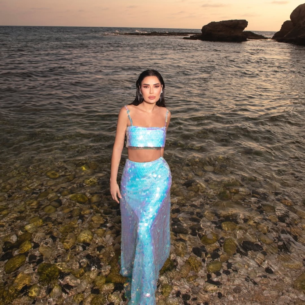 سيرين عبدالنور بزي مرصع
