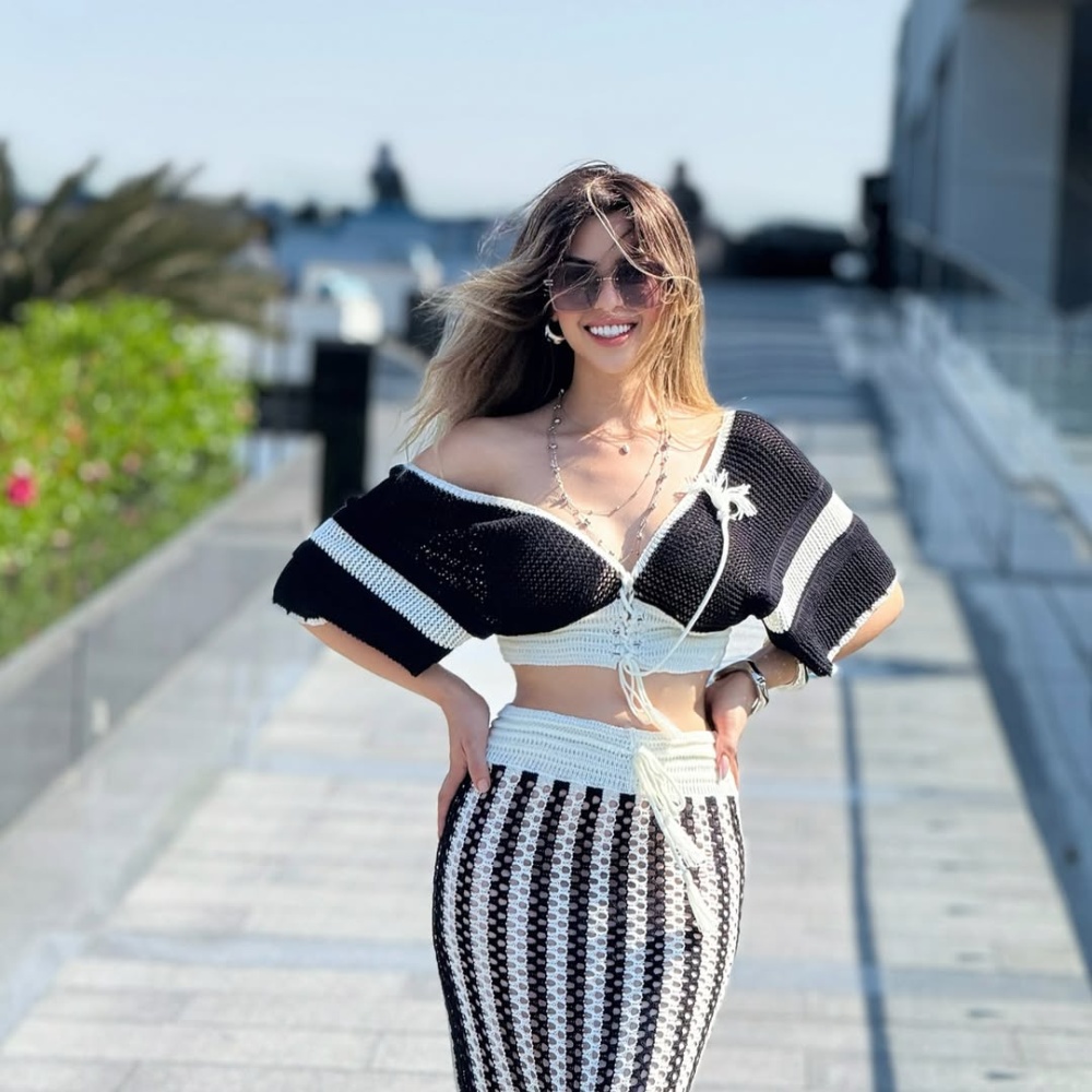 ميرنا جميل تودع الساحل استعدادا لمسلسل اللعبة