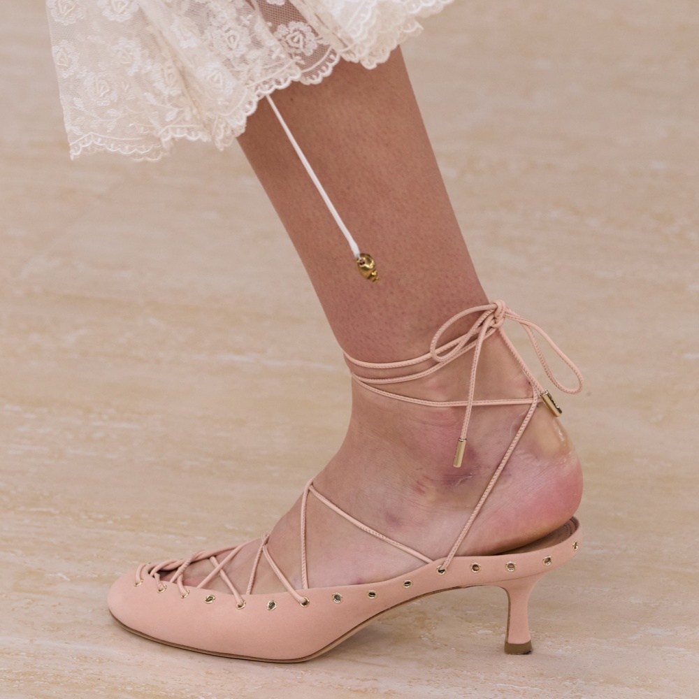 حذاء بكعب صغير من Chloe