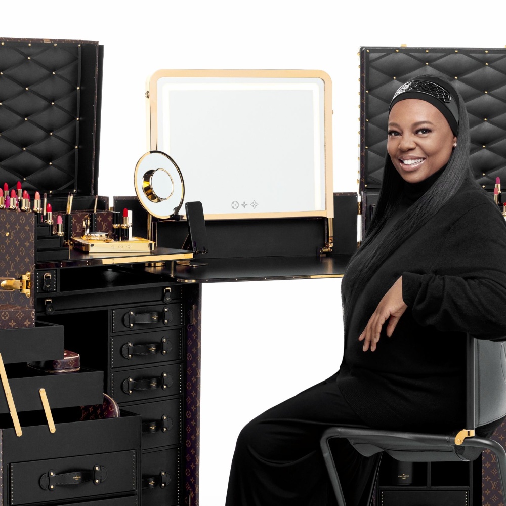Pat McGrath shot by Steven Meisel for Louis Vuitton.