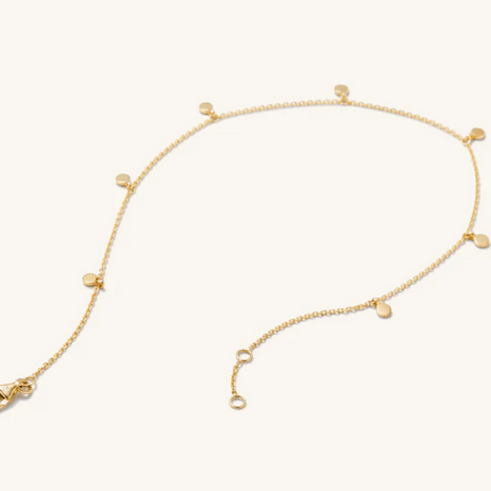 خلخال Dot Chain Anklet من Mejuri