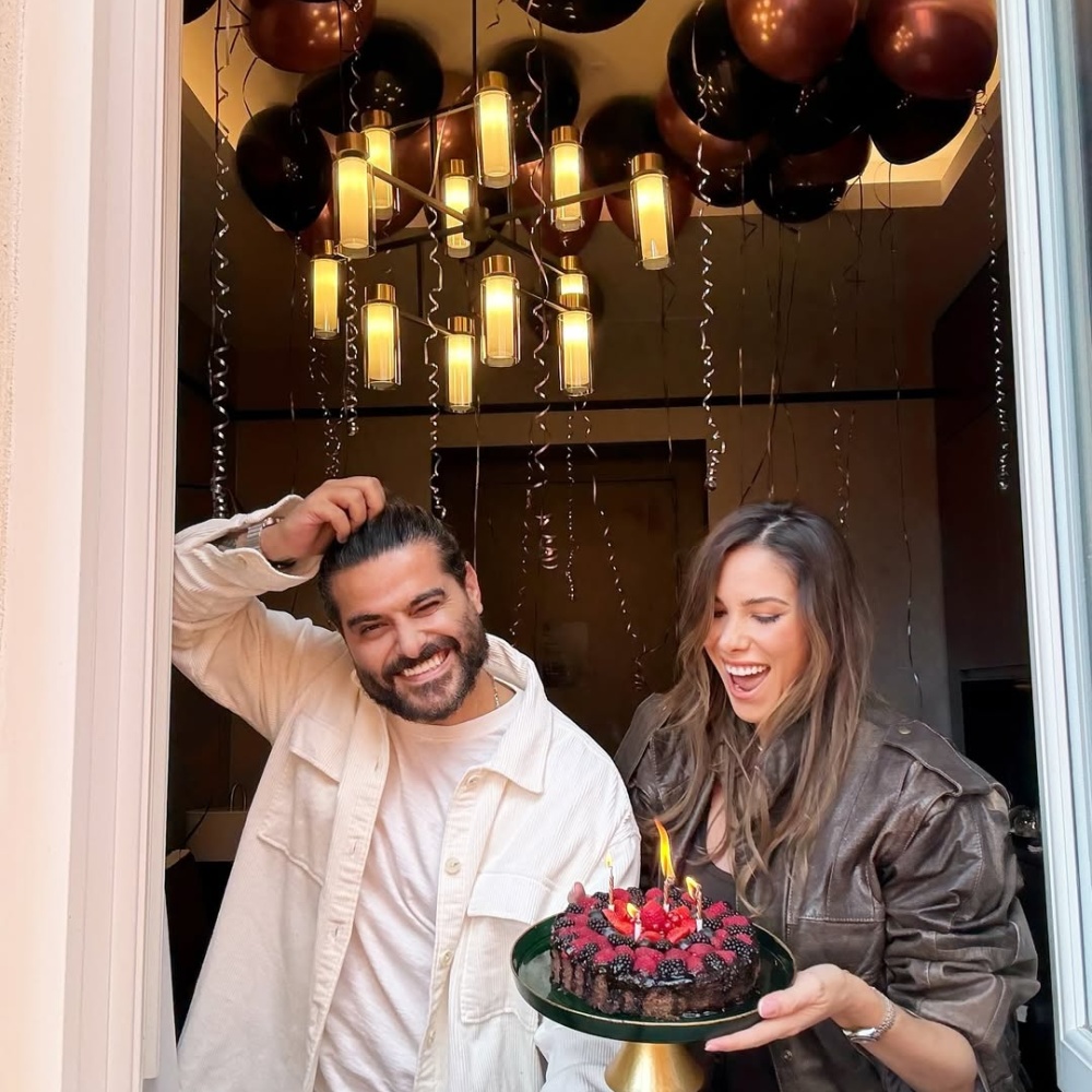 دانييلا رحمة تحتفل بعيد ميلاد ناصيف زيتون