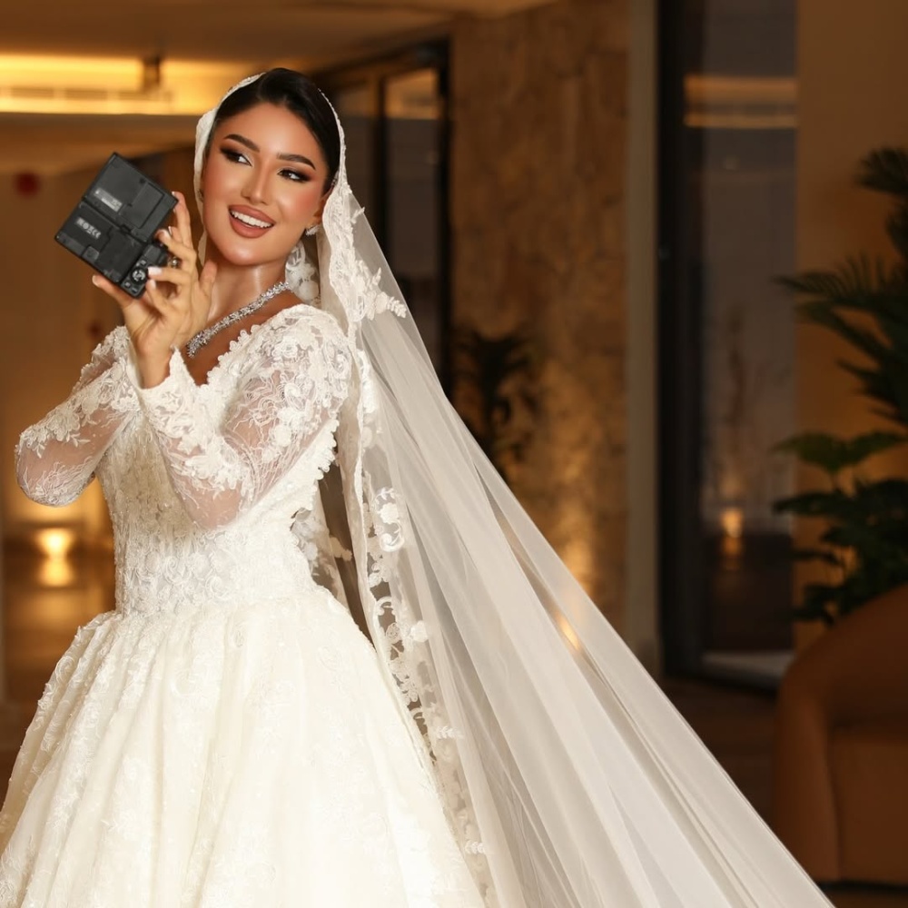 مكياج عروس من الميك اب ارتست ابتسام الحربي