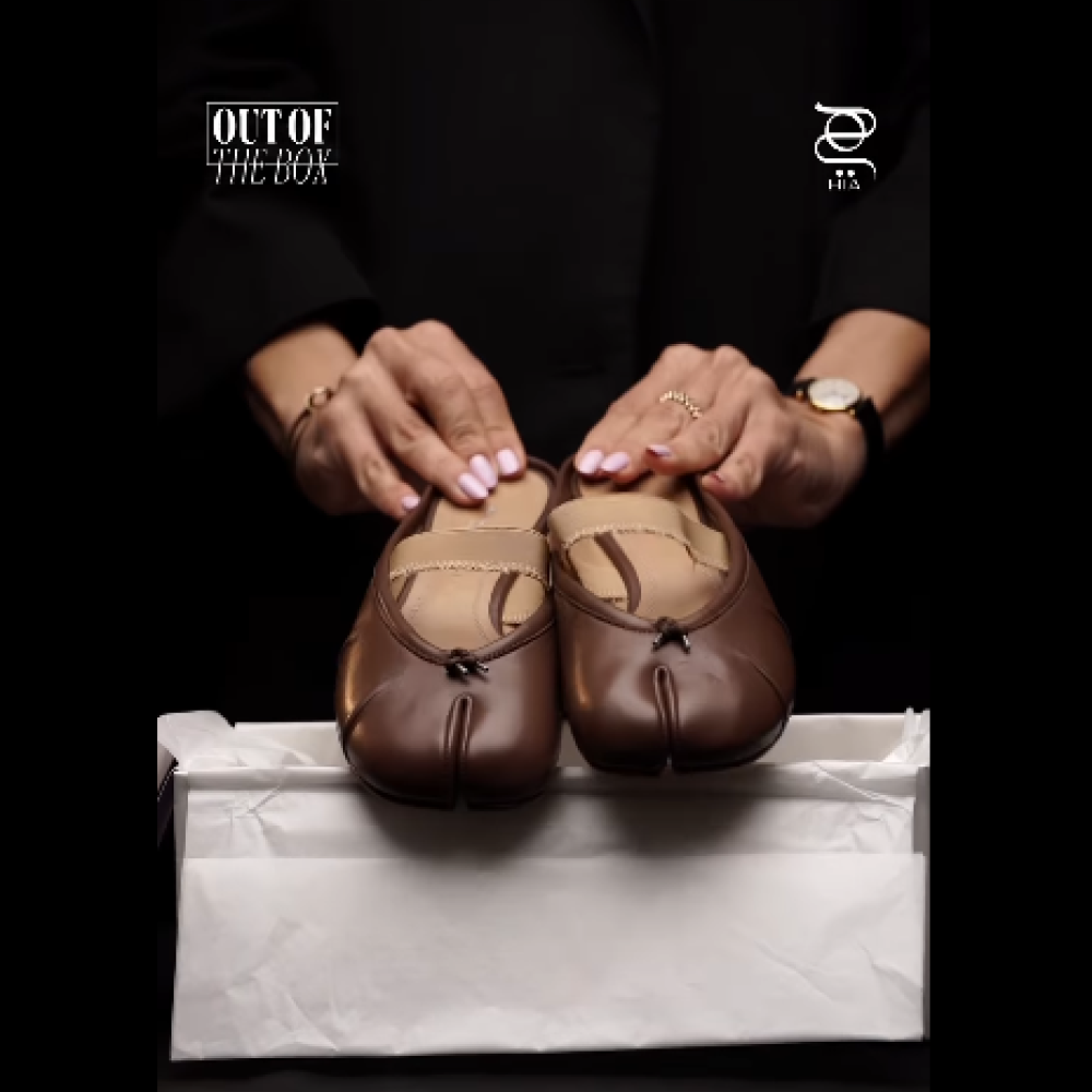  حذاء Tabi Elastic Band Mule من Maison Margiela 