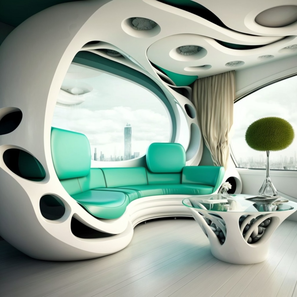 استخدام الذكاء الاصطناعي في التصميم الداخلي للمناز