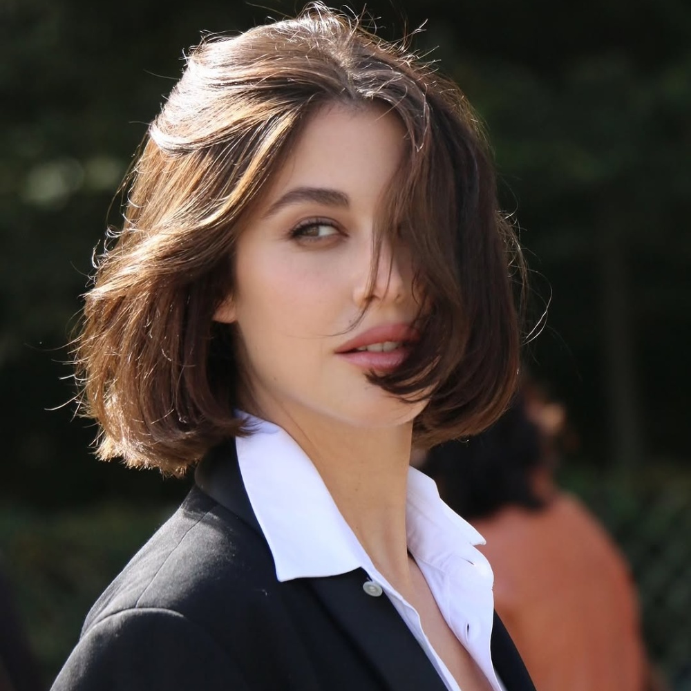 نور عريضة صورة من اسبوع الموضة الباريسي- الـ no make up make up أساس اللوك الباريس