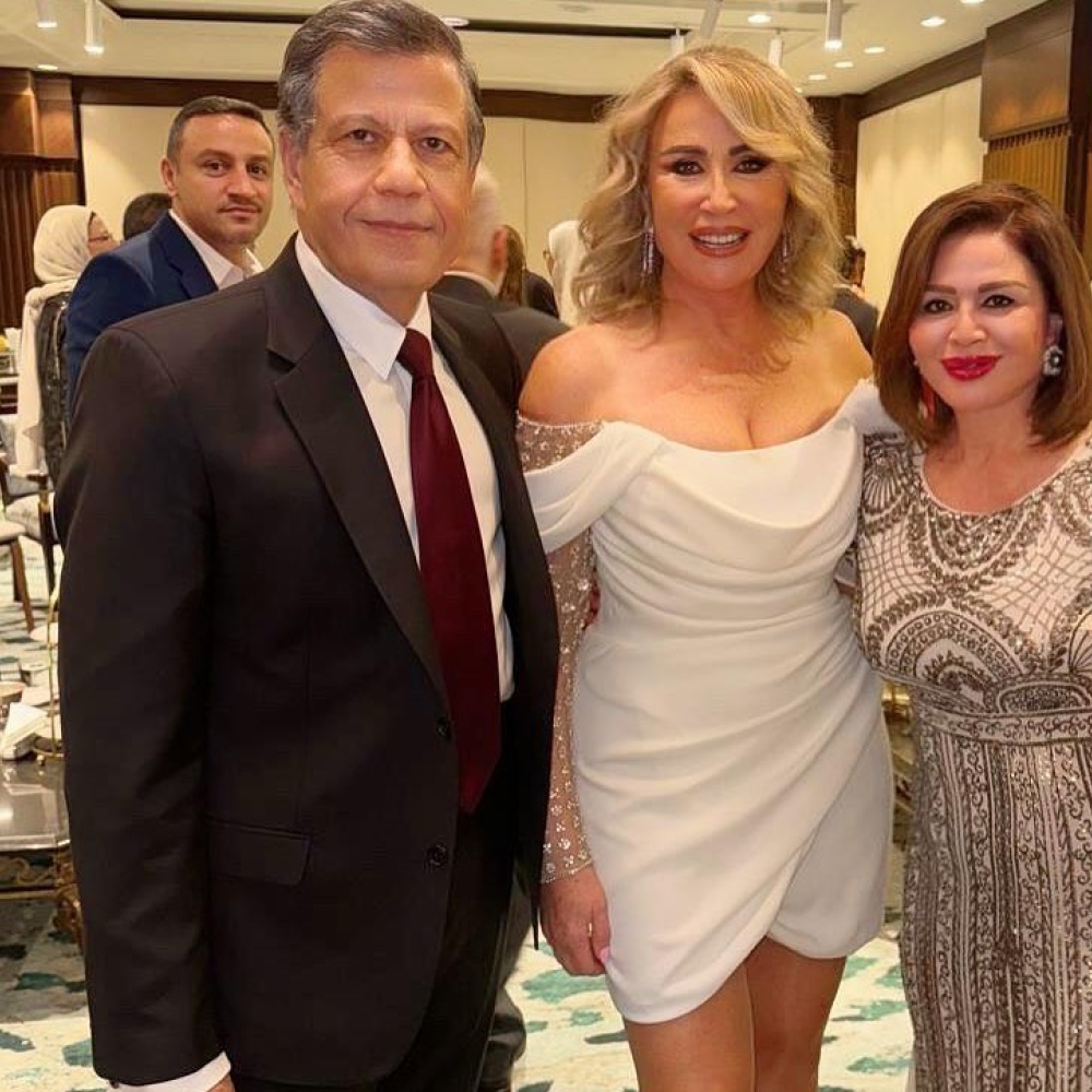 إيناس الدغيدي وزوجها