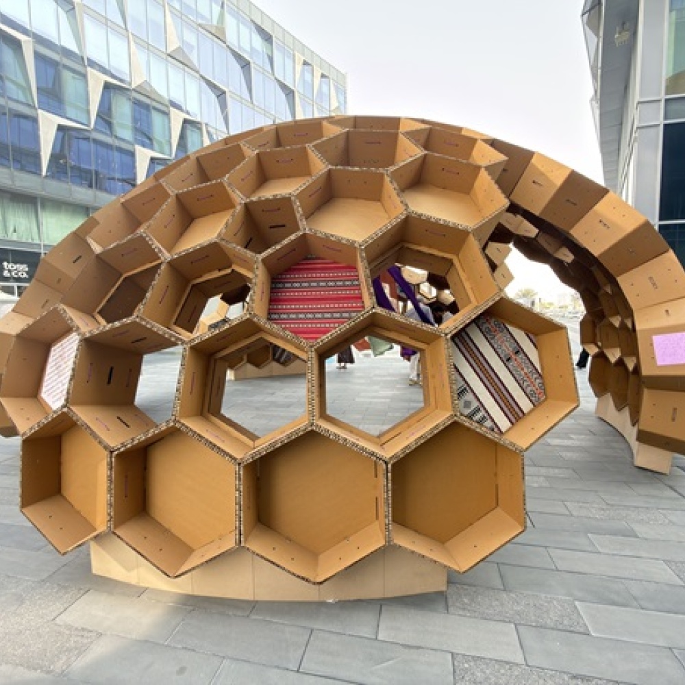 الفن الشامل يتجسد في قبة الشمول خلال أسبوع دبي للتصميم 2025