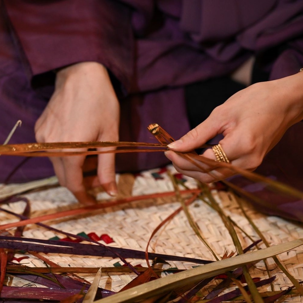 تجربة الفنانة جنى ملائكة في إقامة الخوص الفني