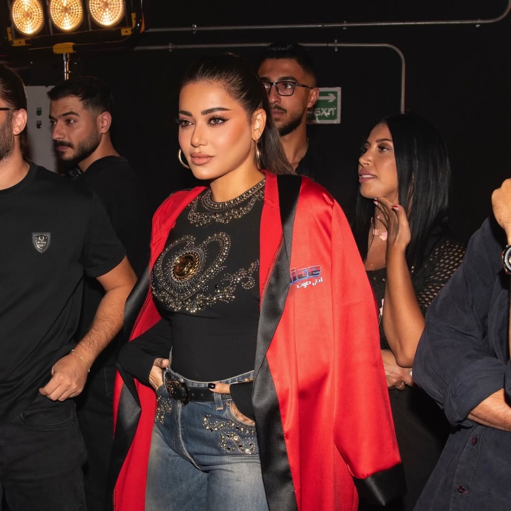 رحمة رياض في كواليس "The Voice"