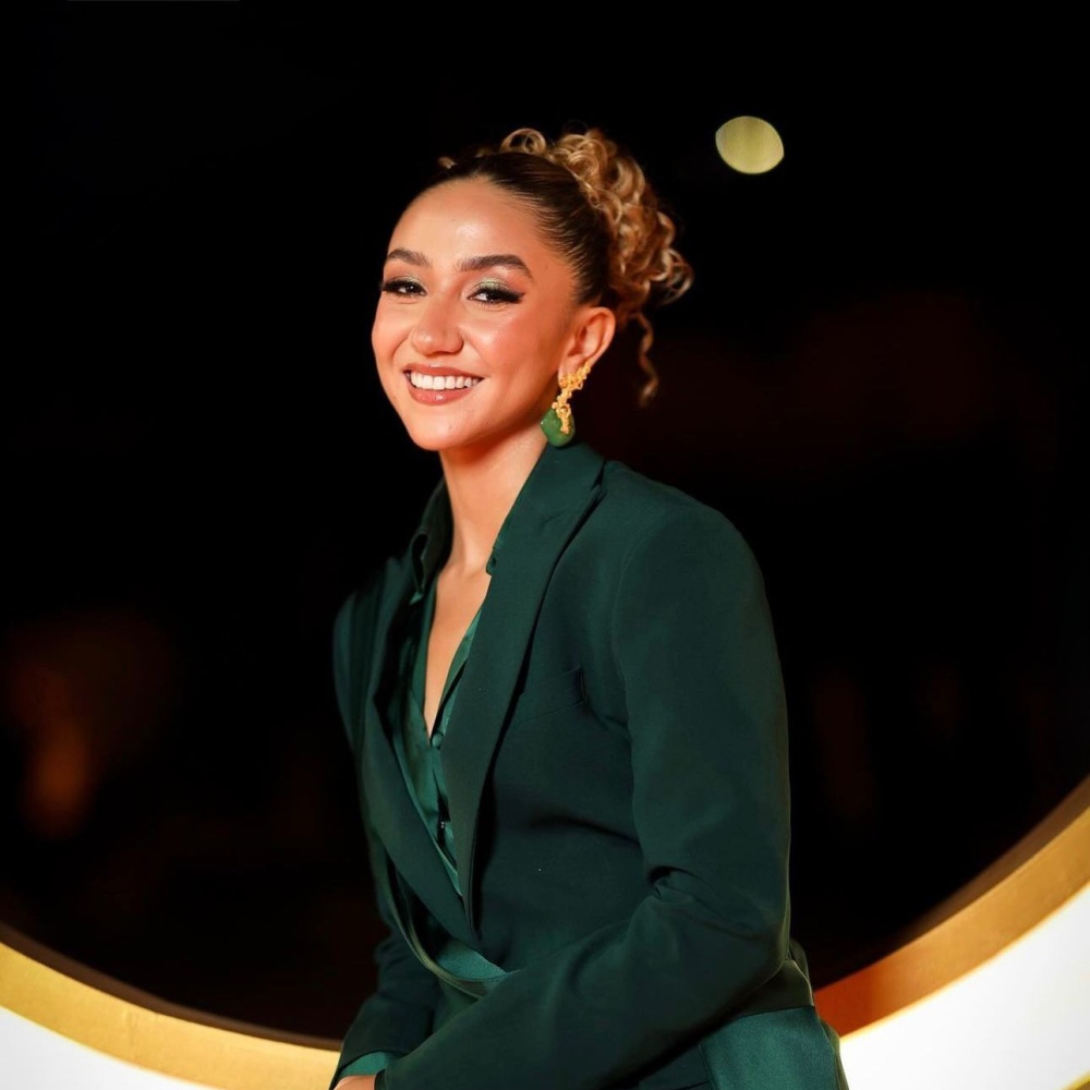 المخرجة زينة أشرف عبد الباقي