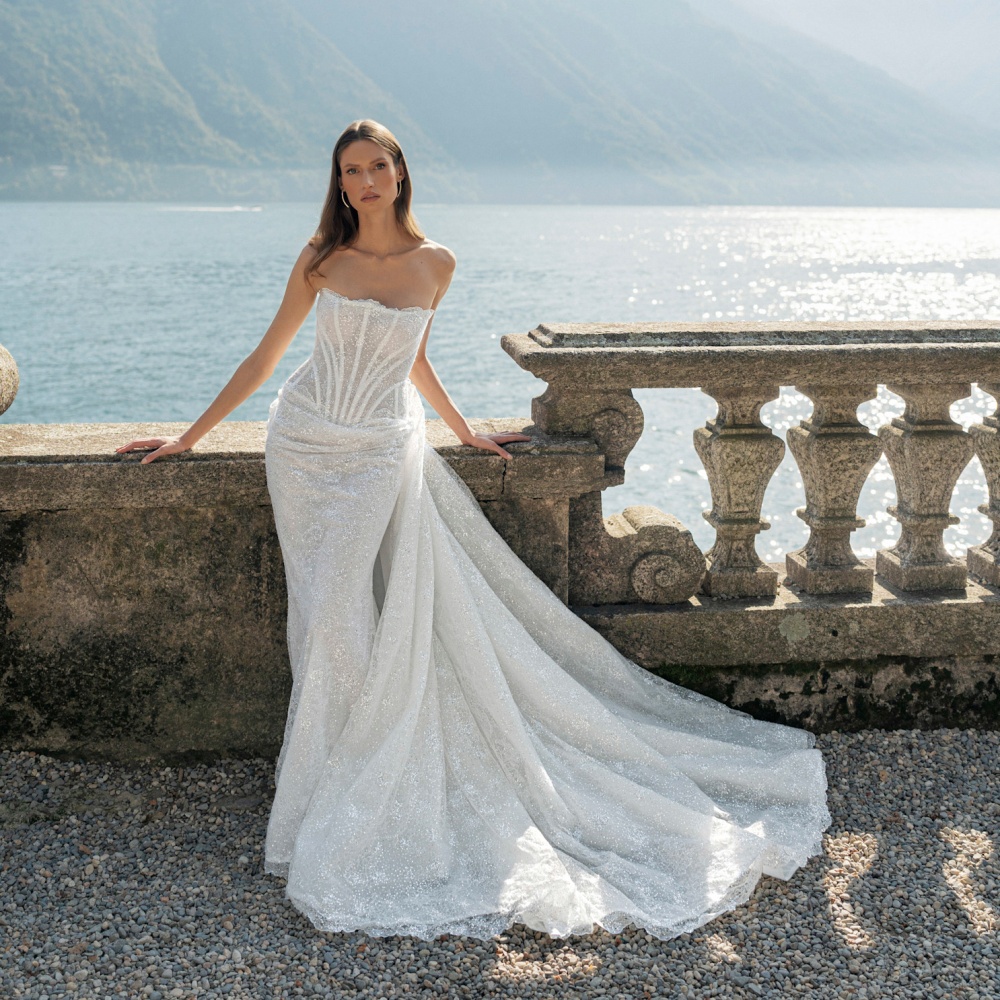 فستان زفاف سترابلس من دار ريكا سبوزا