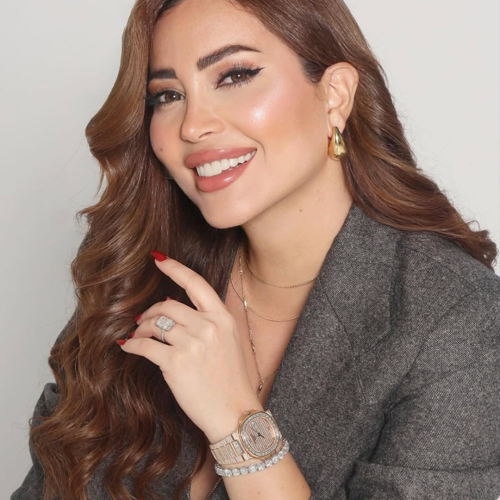 النجمة نسرين طافش صورة من انستغرامها