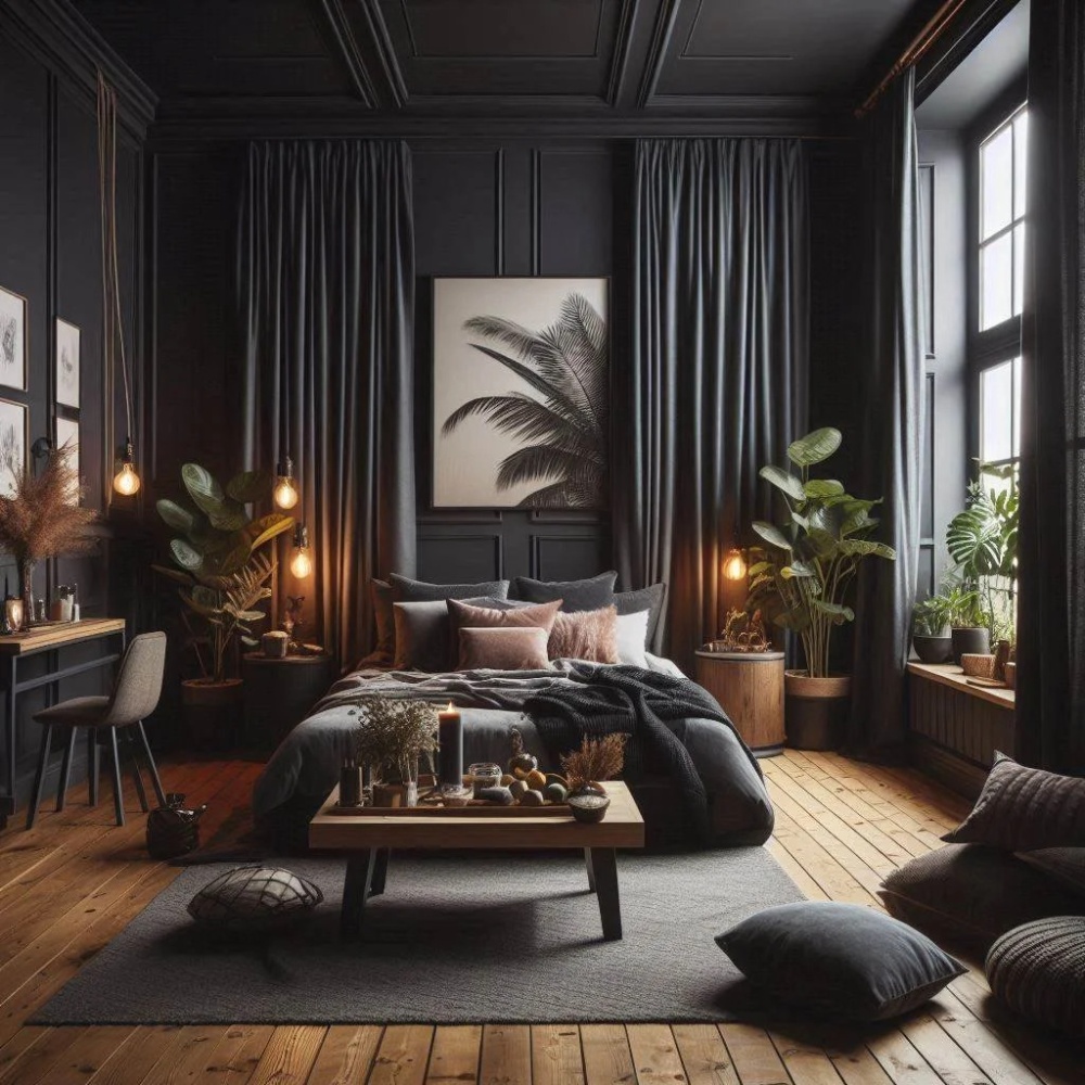 11 فكرة للاستمتاع بغرفة نوم مظلمة ونوم هادئ