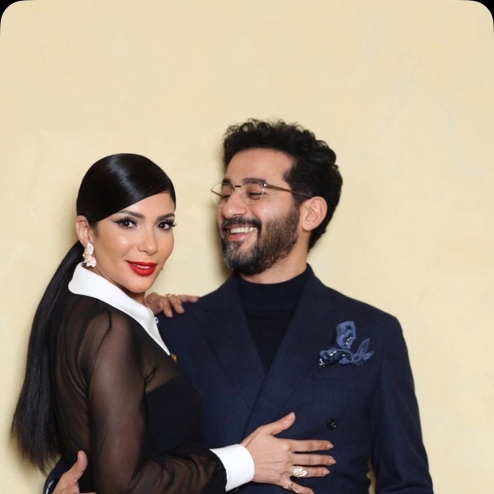 أحمد حلمي ومنى زكي