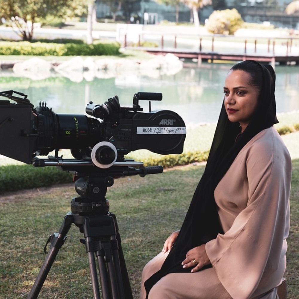 المخرجة الإماراتية نايلة الخاجة