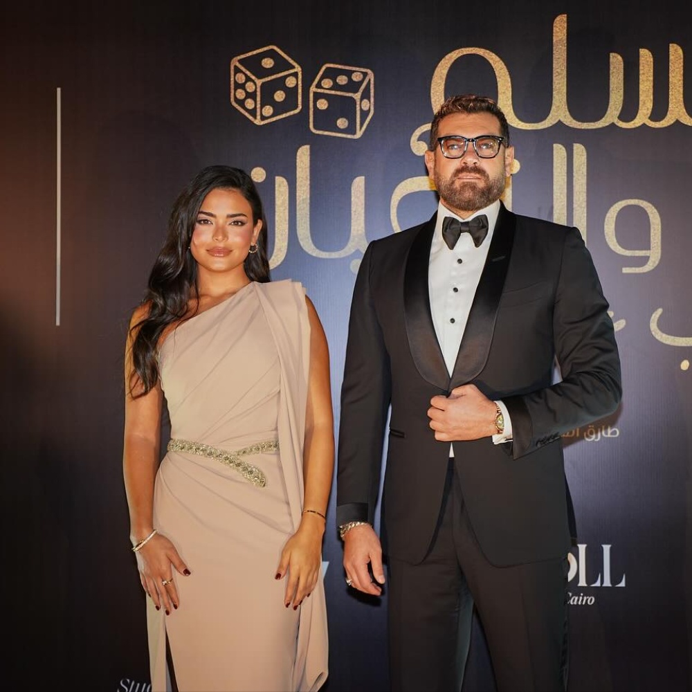 اسماء جلال وعمرو يوسف 