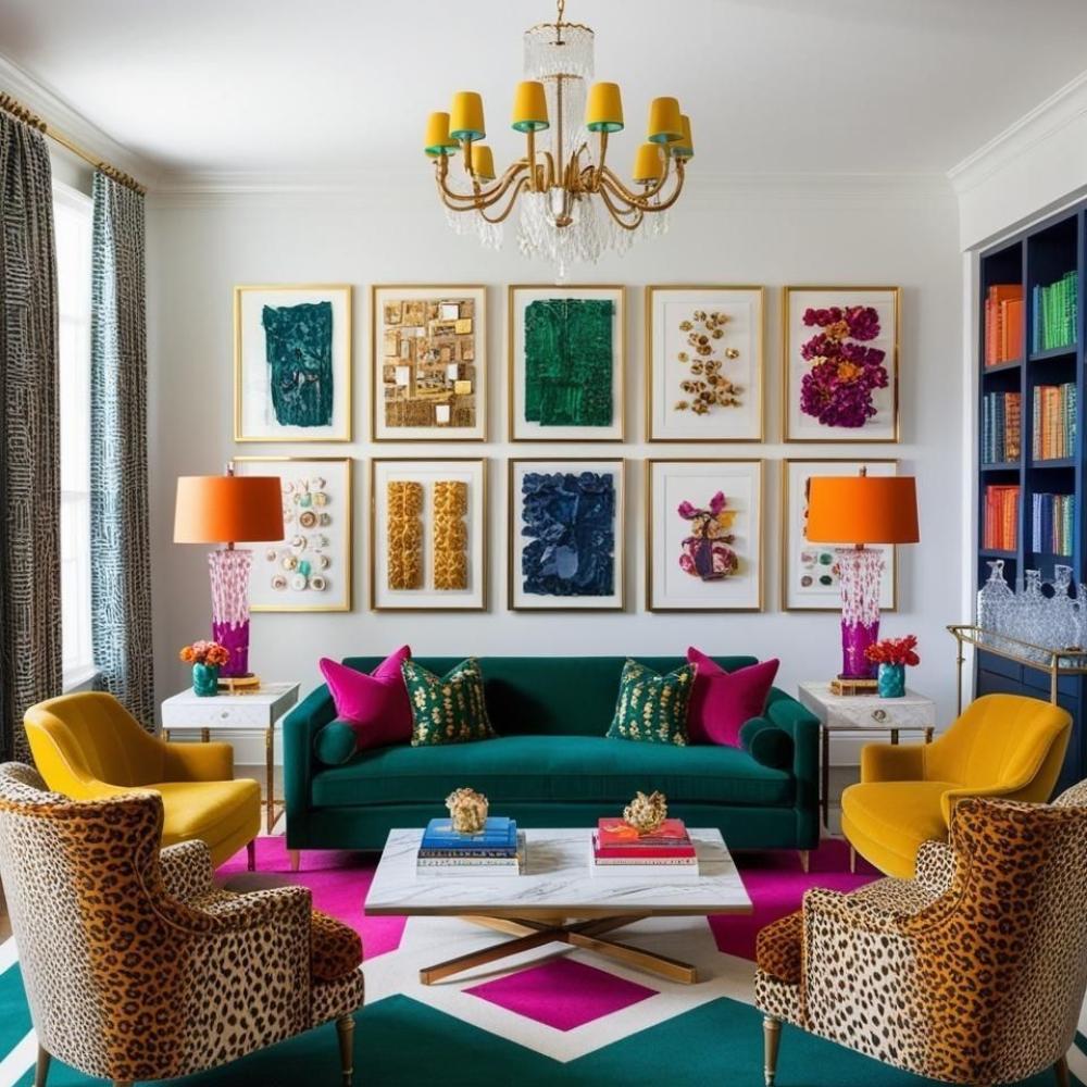 أسلوب الماكسيماليزم يمكن أن يشعر المنزل بالازدحام والفوضى البصرية