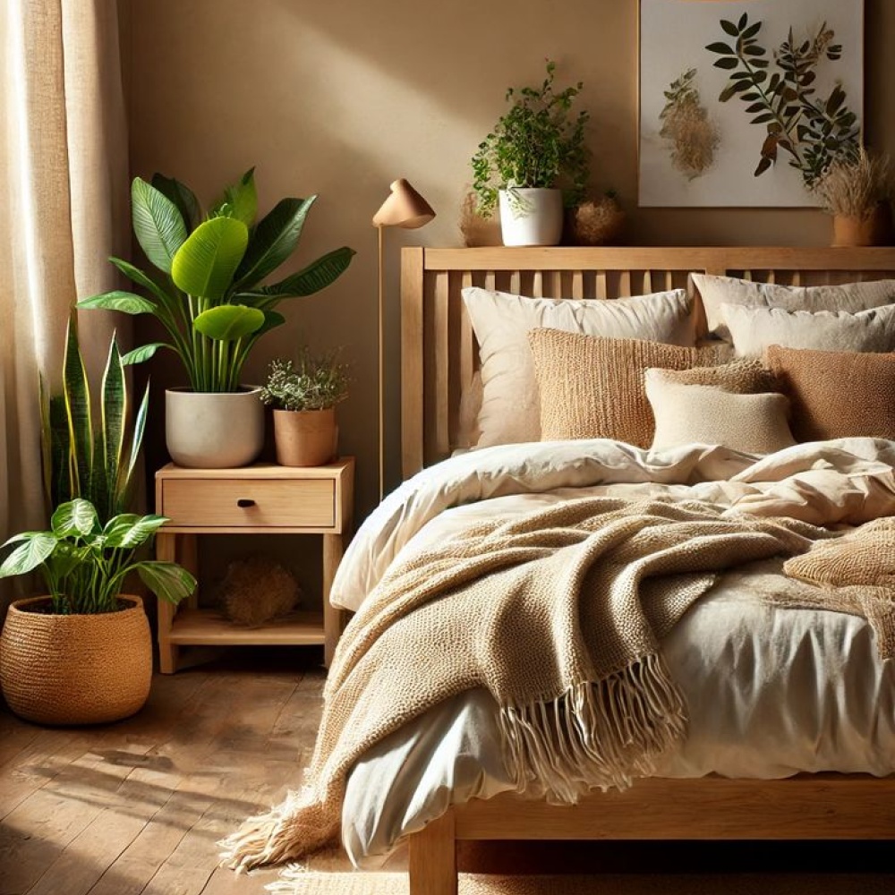 الخامات الطبيعية يمكنها تحويل المنزل من مكان بارد وجاف إلى مساحة مرحبة ودافئة