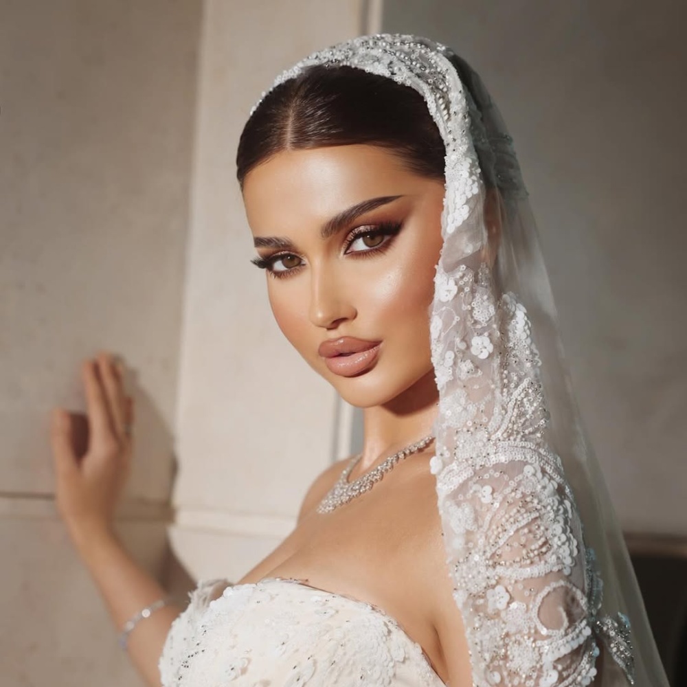 تسريحة عروس من خبيرة ومصففة الشعر نرجس مصطفى