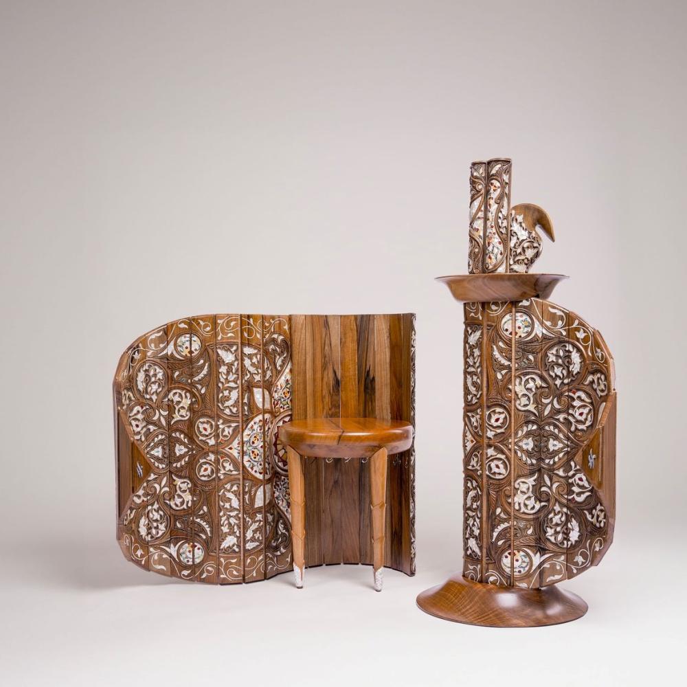 رحلة المهندسة غادة العمودي لتصميم مجموعة الخِمار 