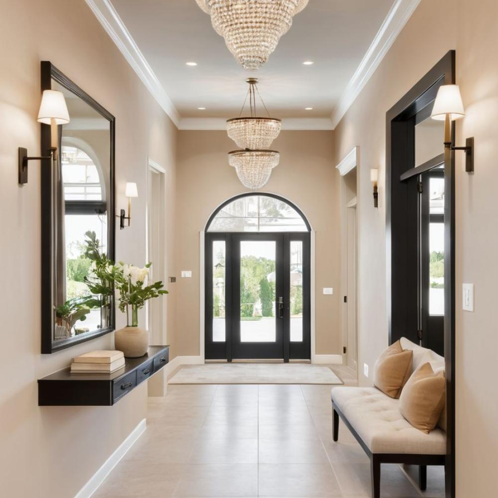 من المساحة إلى أسلوب المنزل، هناك 3 عوامل أساسية يجب مراعاتها عند اختيار إضاءات المدخل