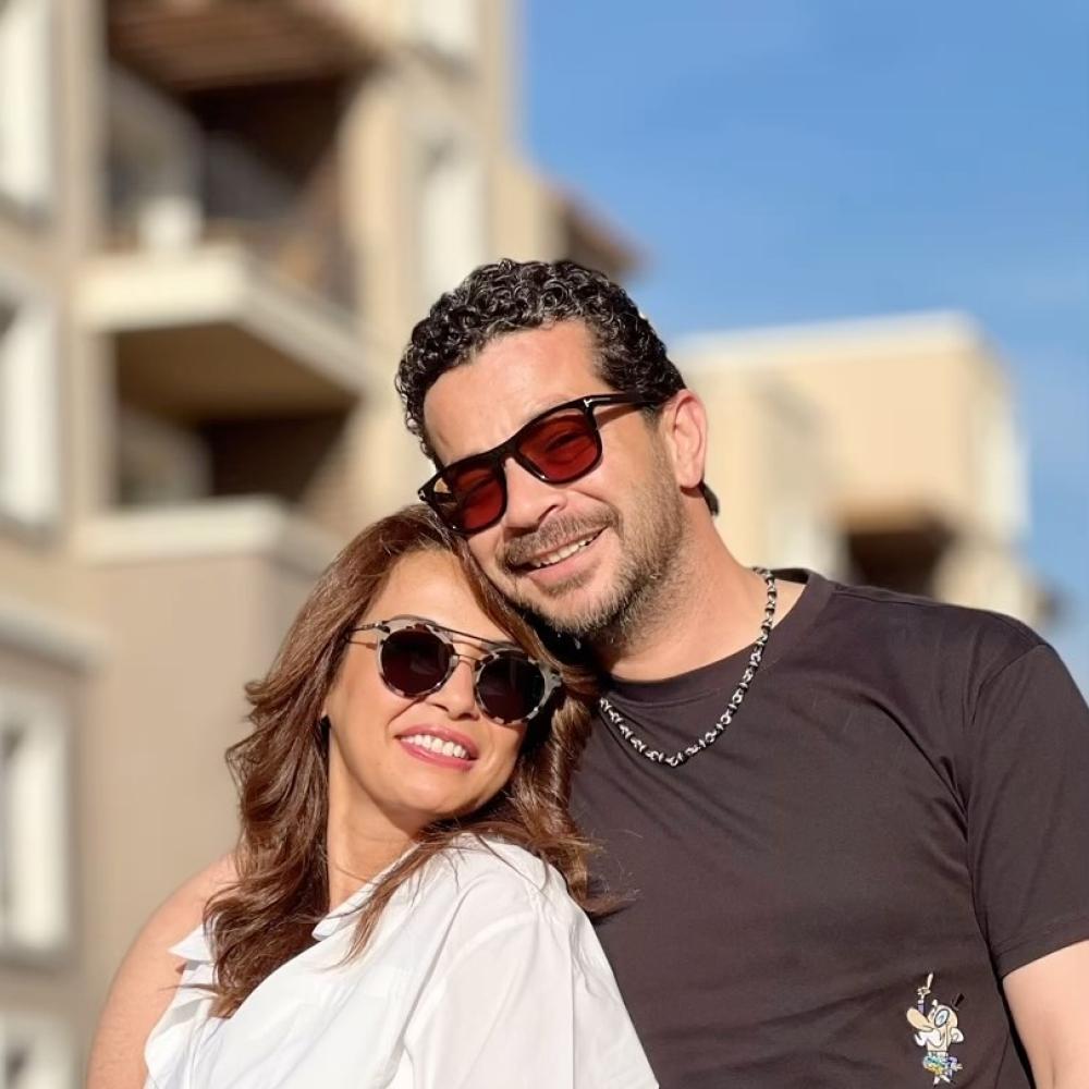 شريف سلامة وداليا مصطفى