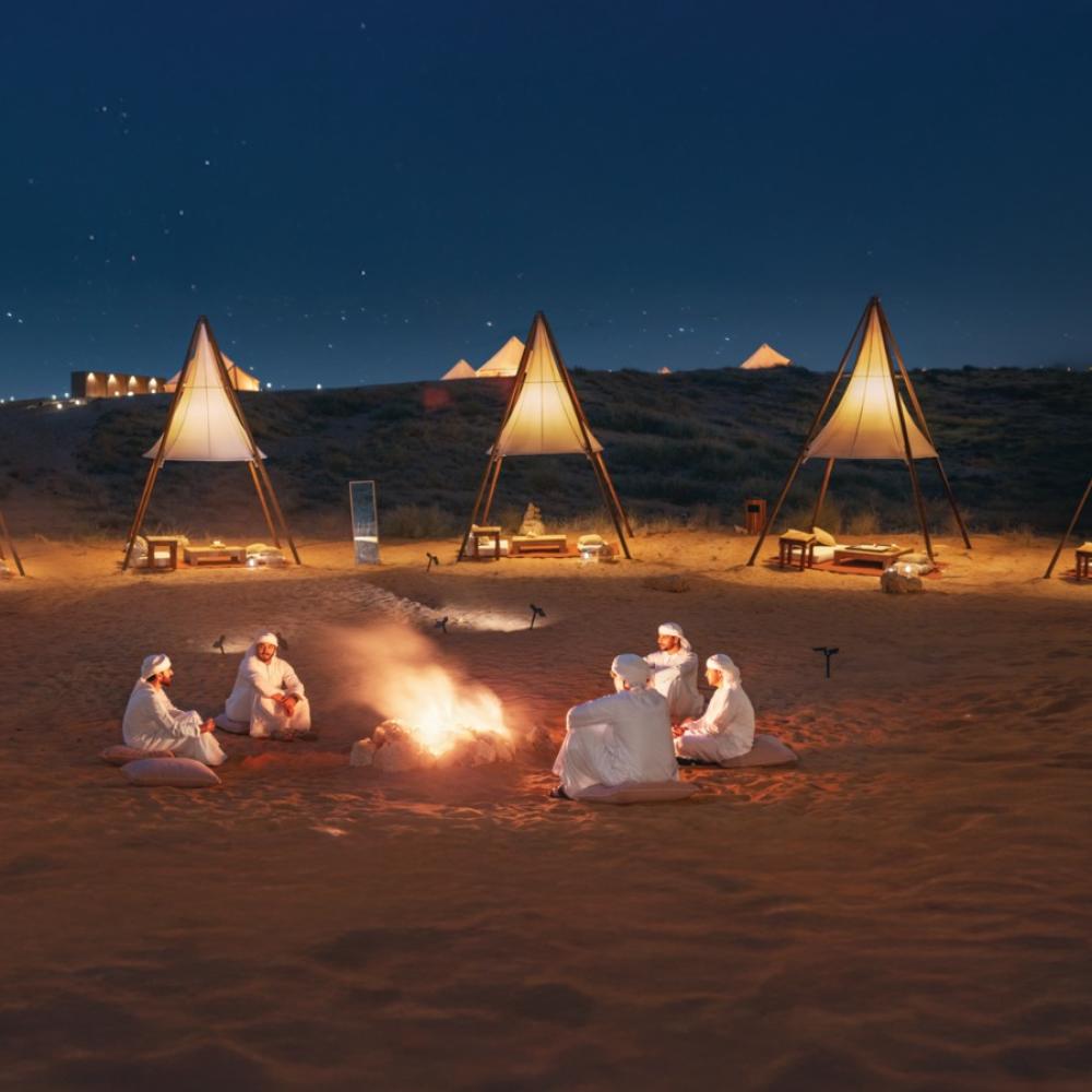 منتزه مليحة الوطني يستقبل عام 2026 بتجربة ليلية صحراوية بعنوان "عام جديد تحت النجوم"