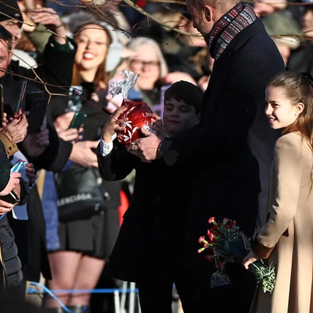 الأمير لويس يشعل ساندرينغهام بمشاكسة جديدة ويحرج الأمير ويليام في عيد الميلاد