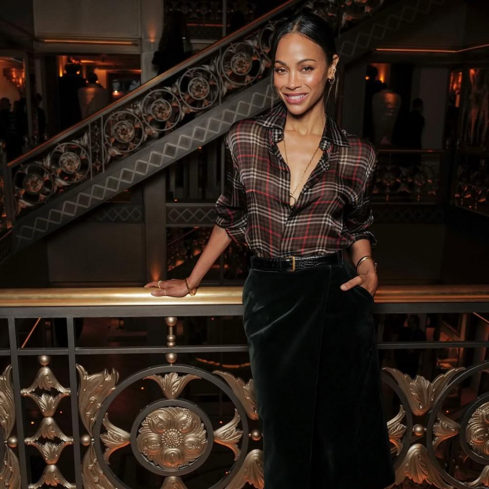 بطلة فيلم Avatar Fire And Ash زوي سالدانا