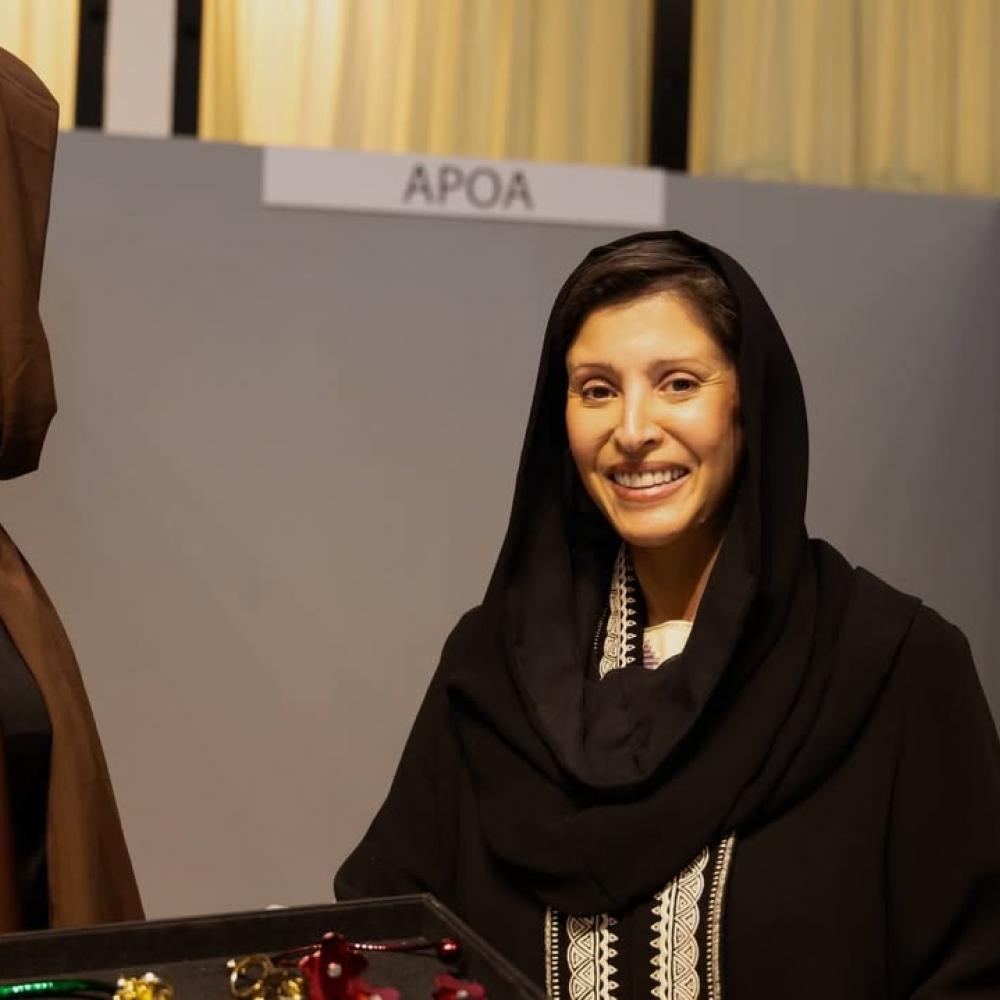 افتتاح معرض Blue برعاية جمعية الأزياء وبحضور الأميرة نورة الفيصل