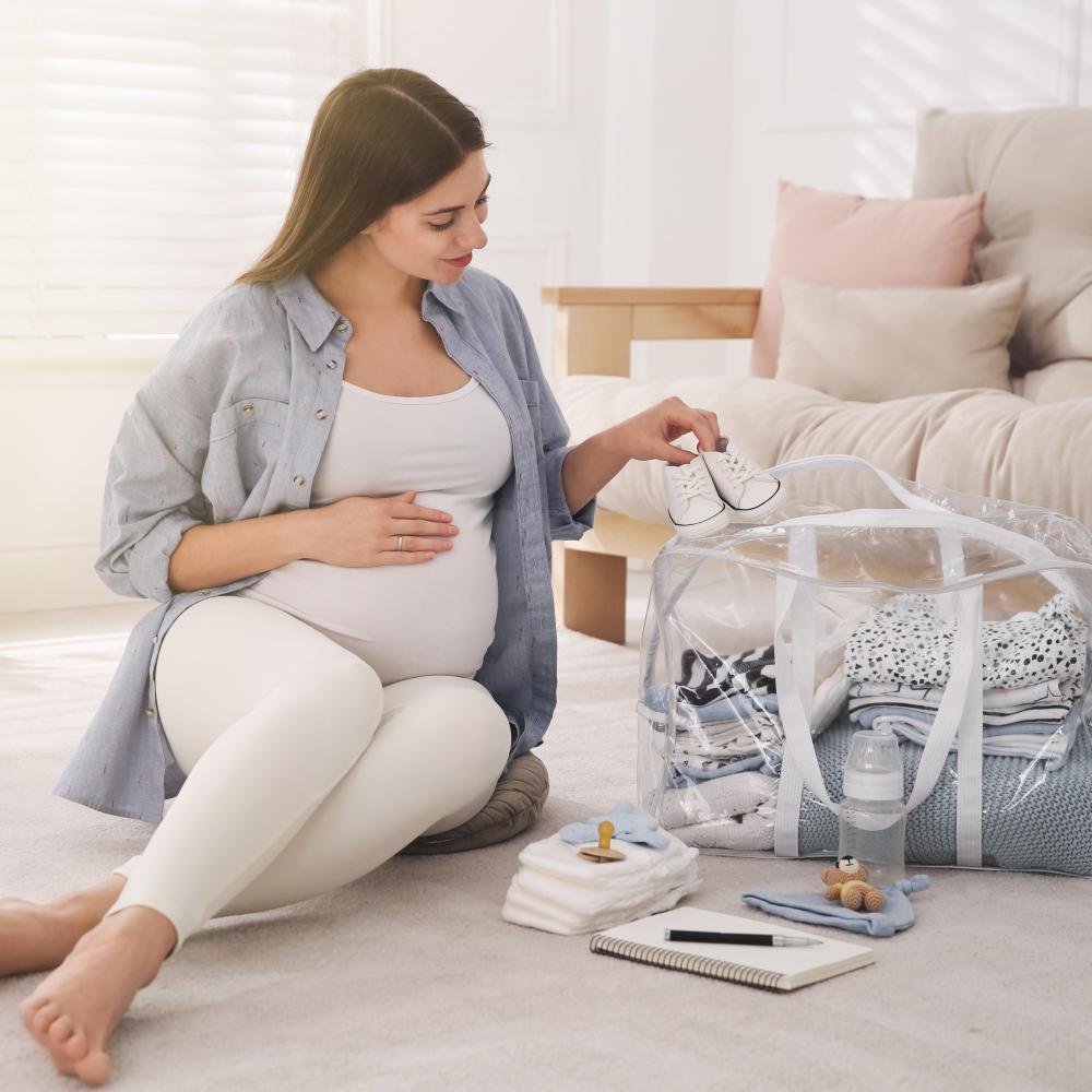 تحضير مستلزمات حقيبة الولادة الشتوية