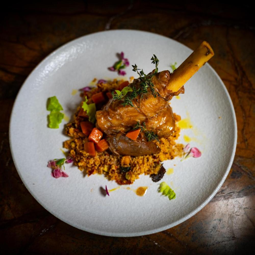 لحم ضأن مطهو ببطء