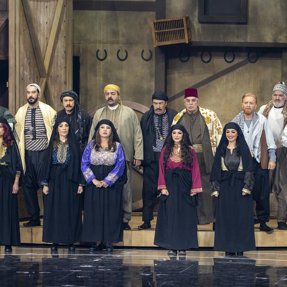 نجوم مسلسل "باب الحارة"