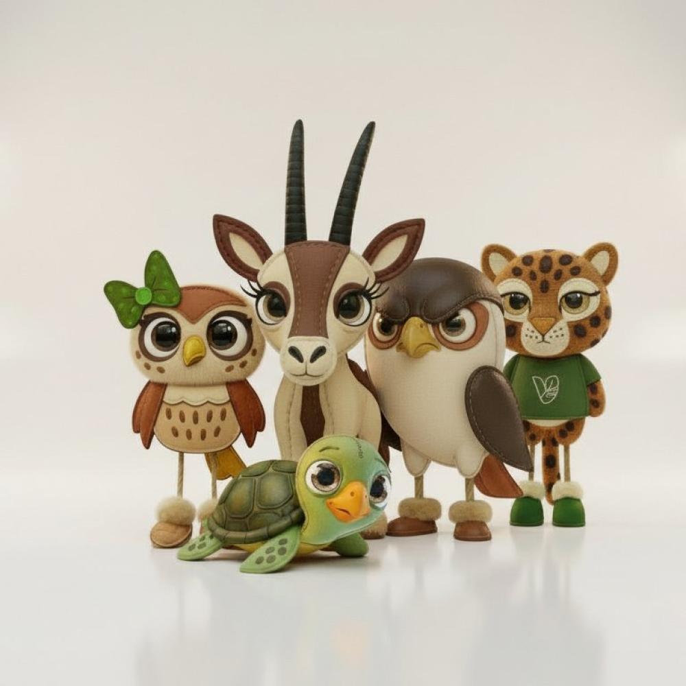 وطن وايلد: تحية فنية للأنواع المهددة بالانقراض في الإمارات