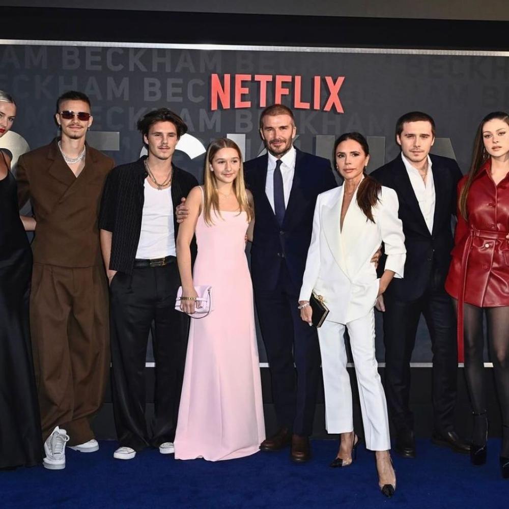 عائلة ديفيد بيكهام 