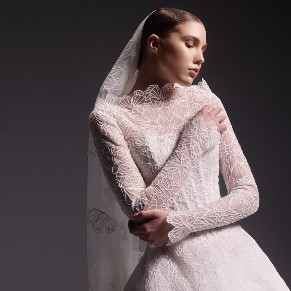 الغوبير في إطلالات زفاف نجا سعادة