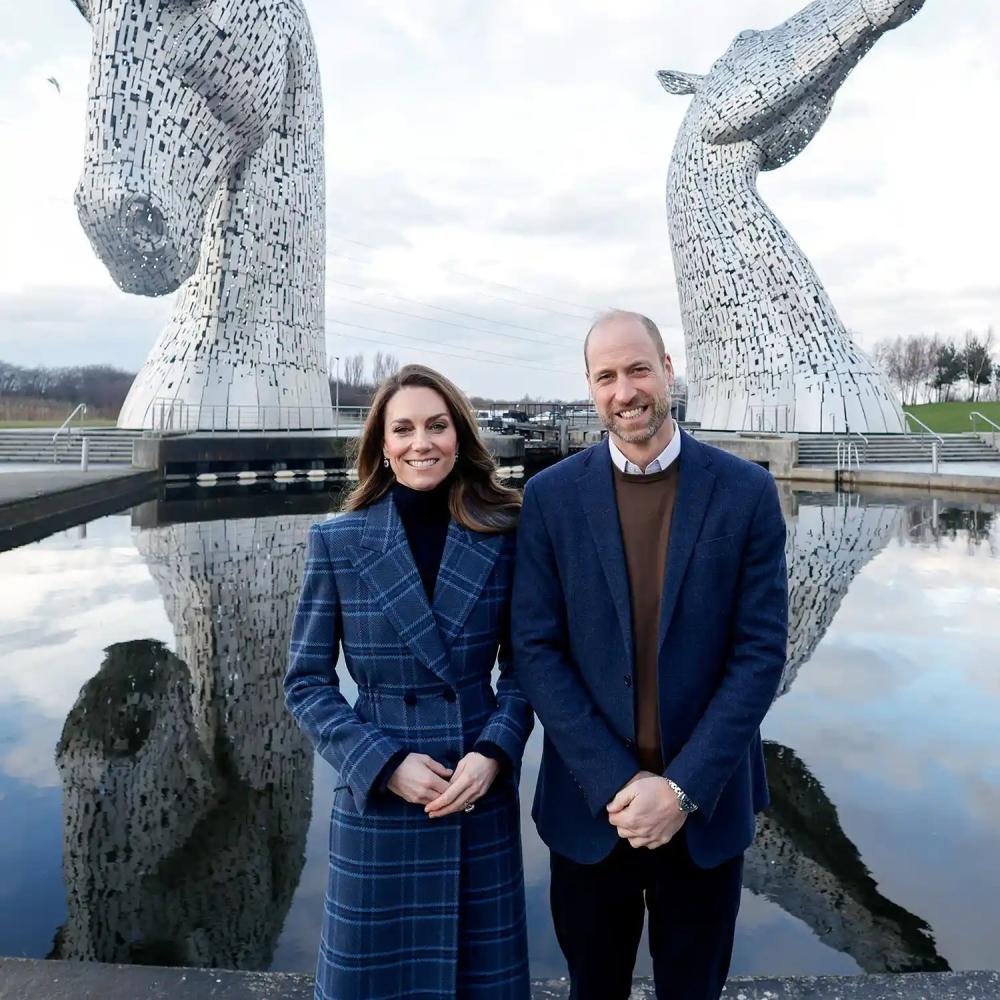 ويليام وكيت في قلب اسكتلندا