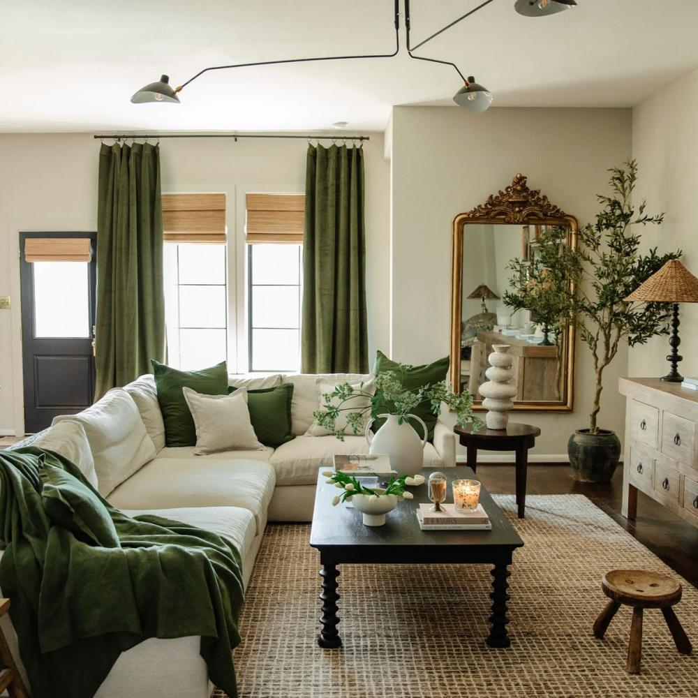 بمجموعة من الأفكار المميزة والبسيطة، يمكن أن يكون اللون الأخضر بطل التصاميم المنزلية