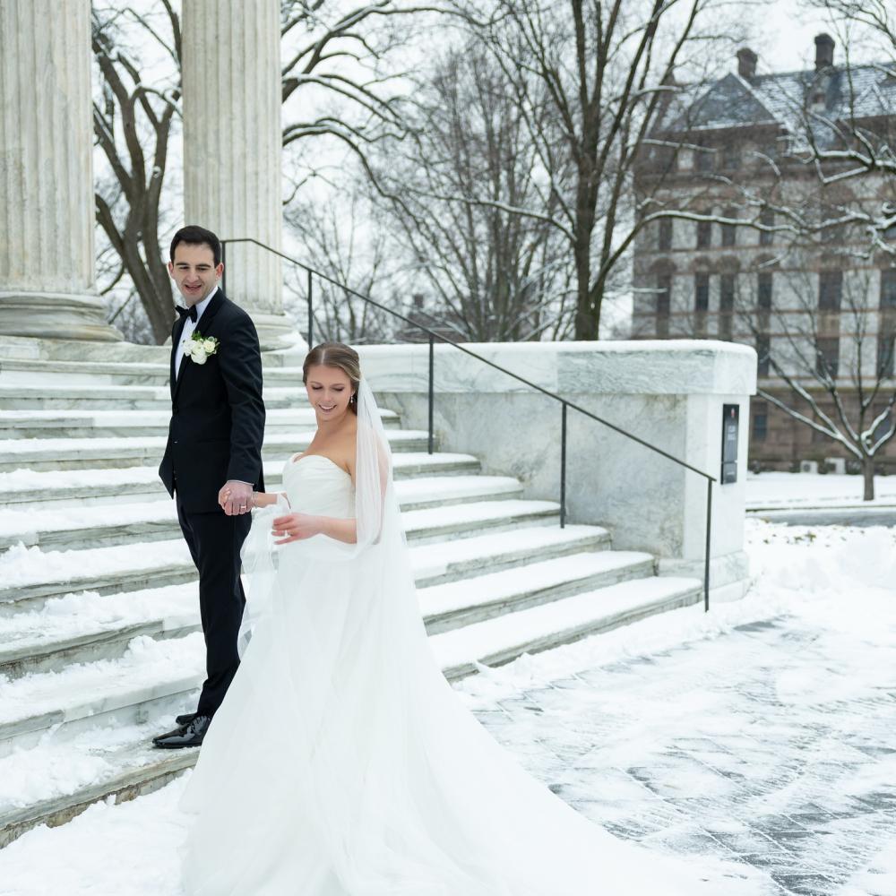 جلسة تصوير على الثلج