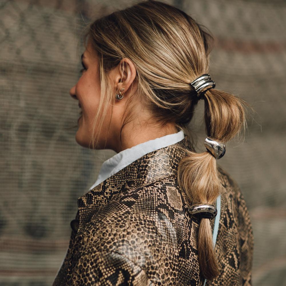 تسريحات شعر ذيل الحصان العصرية