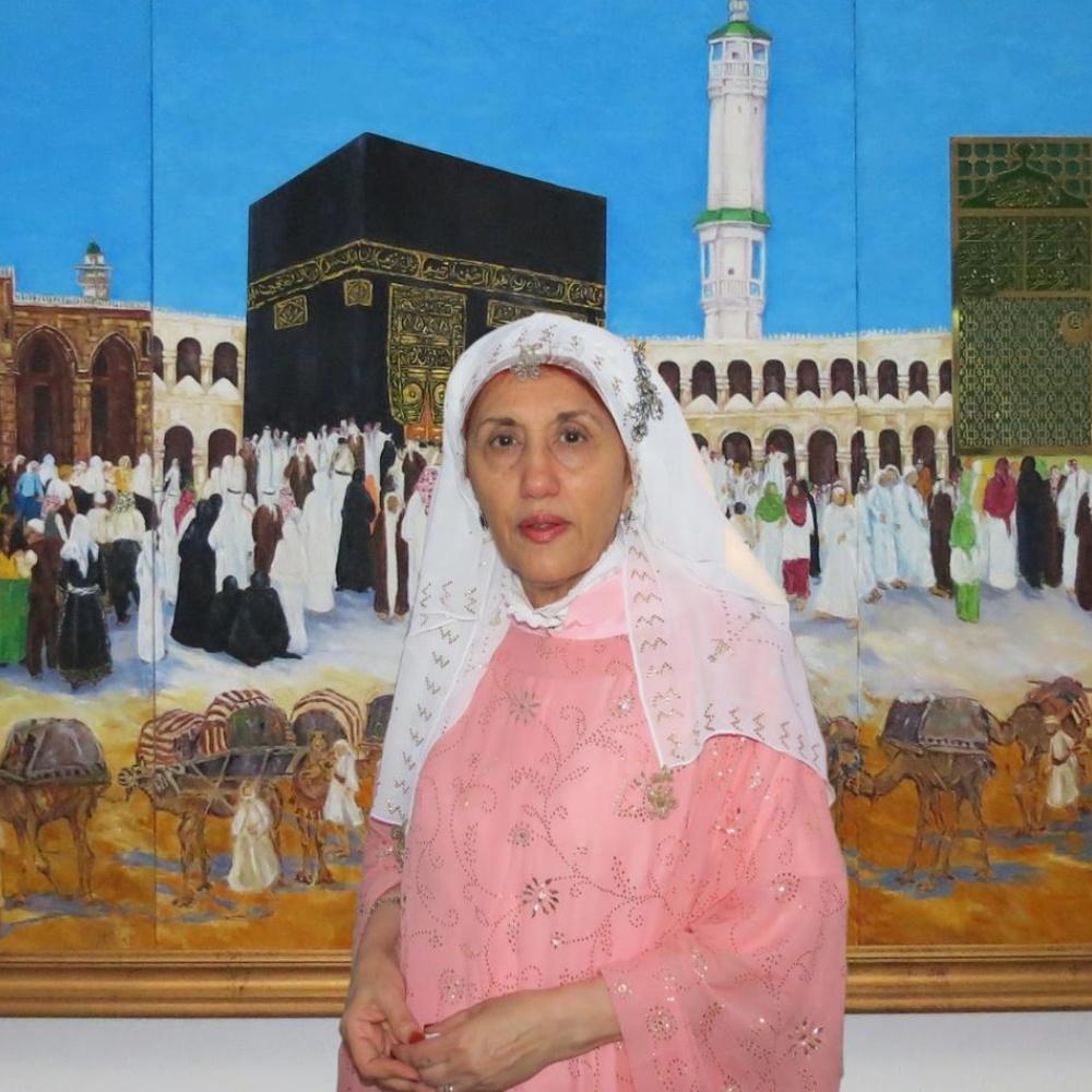 عمل لصفية بن زقر يحقق أعلى سعر في تاريخ الأعمال الفنية السعودية