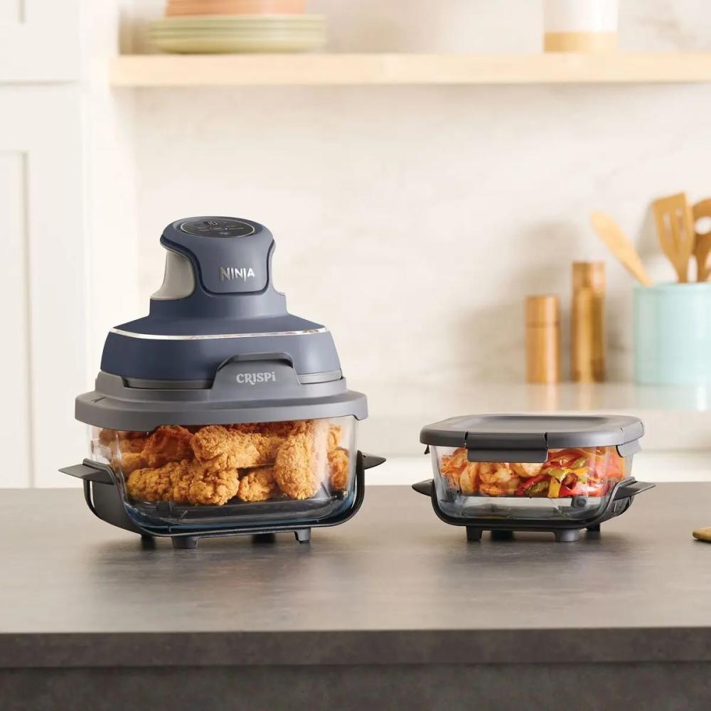 Ninja Crispi 4-in-1 Portable Glass Air Fryer لتجربة طهي عصرية