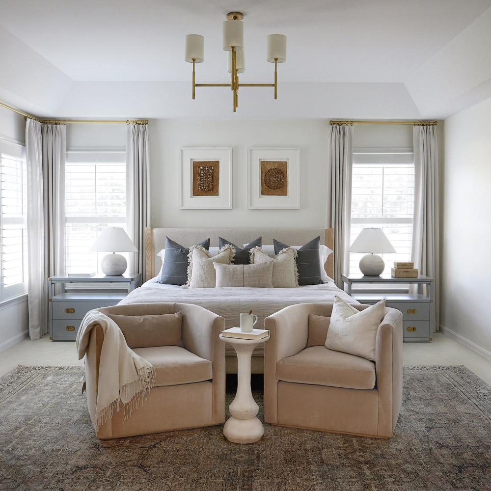 التصميم المدروس لغرفة النوم، يحولها لمساحة مريحة وفاخرة