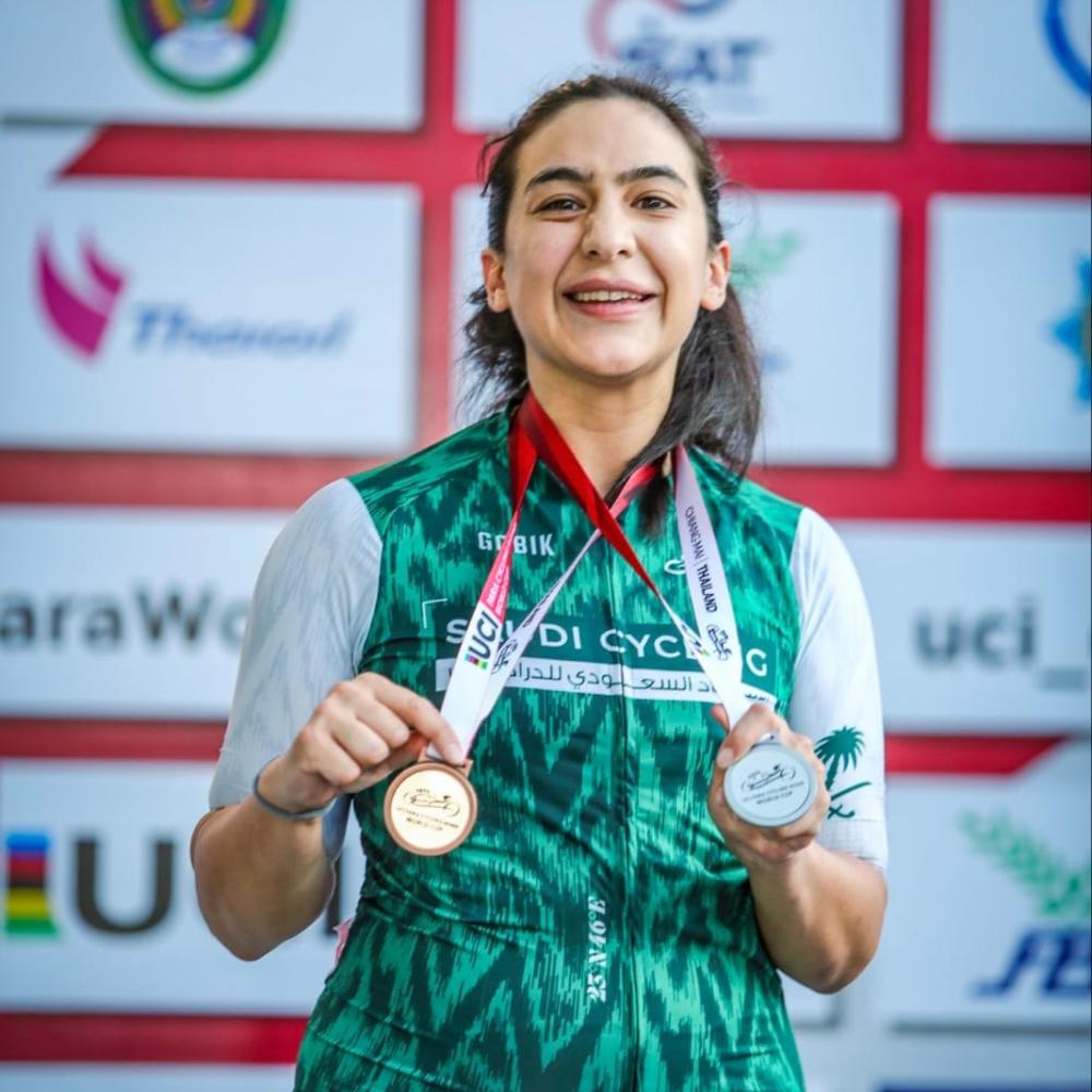 رنيم الفرائضي وانجازات مشرفة في بطولة العالم للدراجات البارالمبية في تايلاند