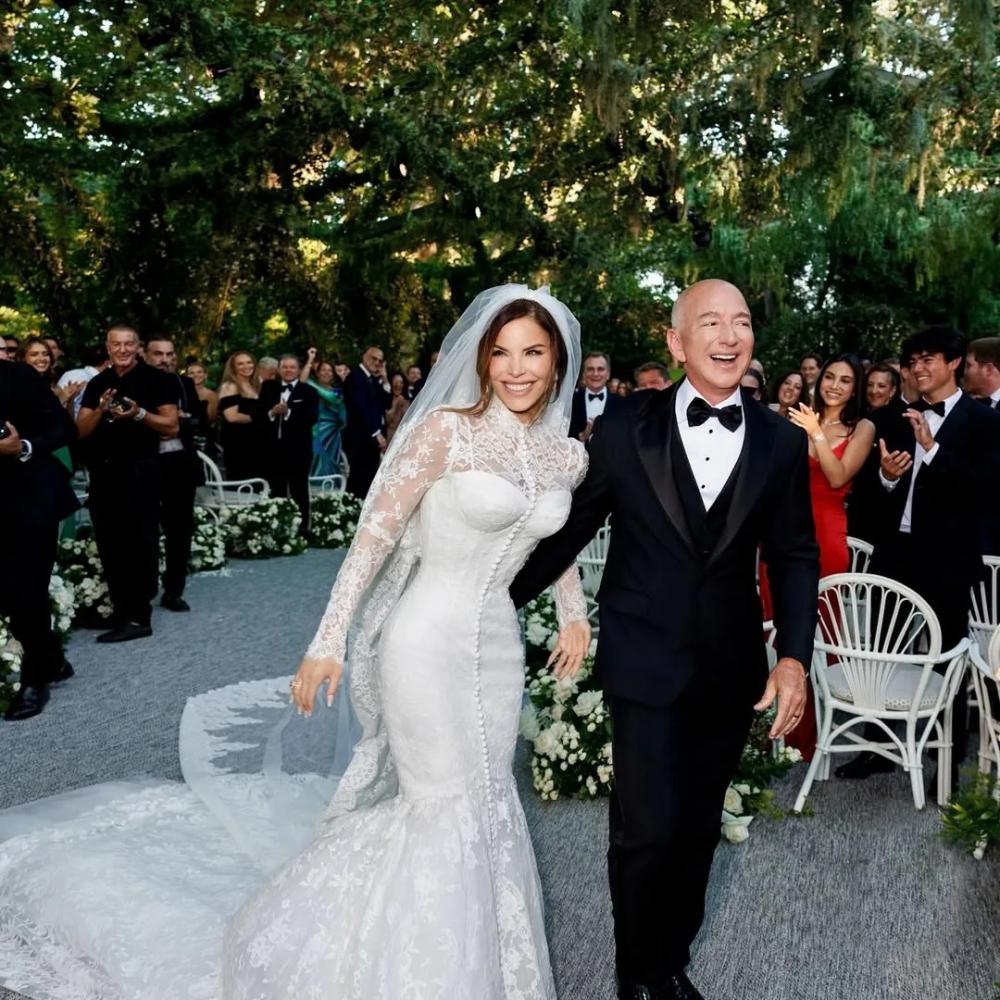 مأدبة الزفاف الإيطالية الفاخرة لجيف بيزوس Jeff Bezos ولورين سانشيز Lauren Sanchez