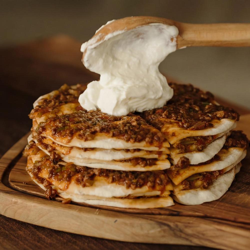 وصفة فطيرة اللحم التركية قيصري ياجلاماسي