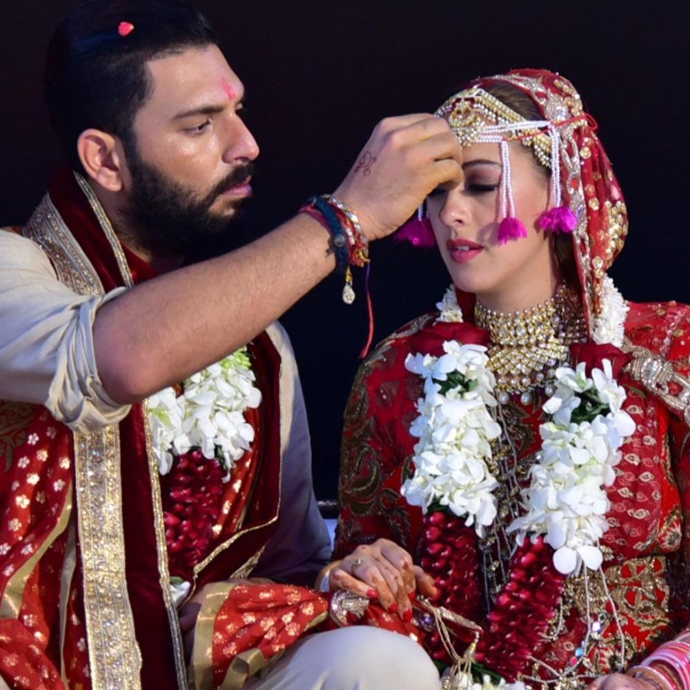 يوفراج سينغ Yuvraj Singh وهازل كيتش Hazel Keech، غوا