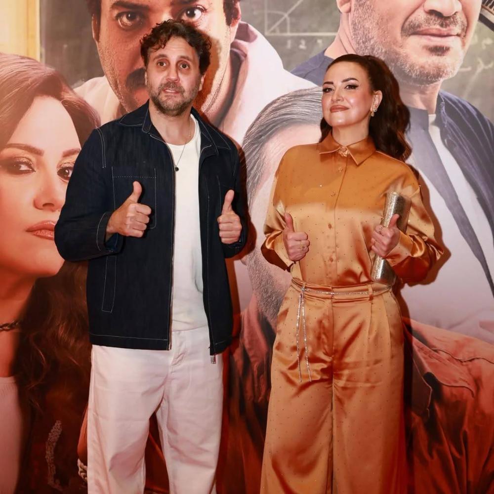 هشام ماجد وريهام عبد الغفور